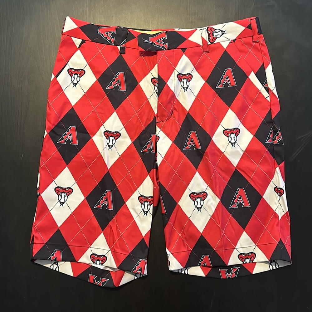 Arizona Diamondbacks Loudmouth Golf Shorts Dbacks